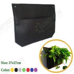 1 Pockets Wall-mounted Felt Planter Bags Indoor Outdoor Plant Grow Bag 1 Pockets Wall-mounted Felt Planter Bags Indoor Outdoor Plant Grow Bag