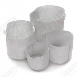10Pcs Eco-Friendly Round Fabric Pot Planting Pouch Root Grow Aeration Container Seedling Bag Box 10Pcs Eco-Friendly Round Fabric Pot Planting Pouch Root Grow Aeration Container Seedling Bag Box