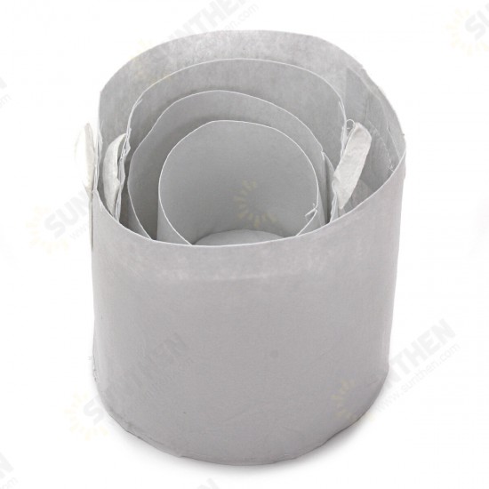 10Pcs Eco-Friendly Round Fabric Pot Planting Pouch Root Grow Aeration Container Seedling Bag Box