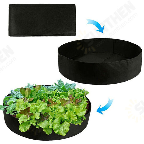 127x30cm Planting Grow Bag Raised Plant Bed Garden Flower Planter Vegetable Bag