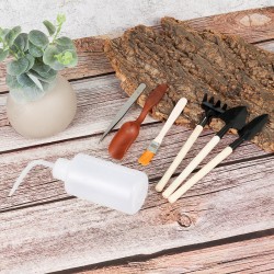 16/7Pcs Gardening Tool Miniature Set Hand Transplanting Succulent Planting Kits 16/7Pcs Gardening Tool Miniature Set Hand Transplanting Succulent Planting Kits