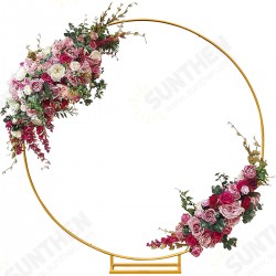 2M Wedding Stand Flower Rack Arch Round Iron Party Door Garden Metal Prop Decor 2M Wedding Stand Flower Rack Arch Round Iron Party Door Garden Metal Prop Decor
