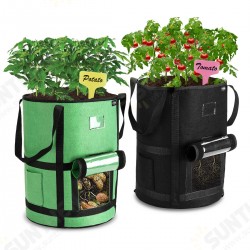 2PCS 10 Gallon Potato Grow Bags Heavy Duty Non-Woven Faric Plant Pot Container 2PCS 10 Gallon Potato Grow Bags Heavy Duty Non-Woven Faric Plant Pot Container