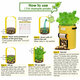 2PCS DIY Garden Potato Grow Planter Planting Vegetable Container Bag Pot