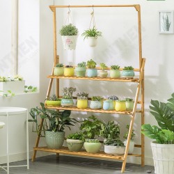 3-tier Height Adjustable Foldable Stair-floor Flower Pot Stands Rack with Removable Pot Hanging Bar Rack Freestanding Foldable 3-tier Height Adjustable Foldable Stair-floor Flower Pot Stands Rack with Removable Pot Hanging Bar Rack Freestanding Foldable