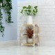 3+3+2Tiers Wooden Plant Stand Indoor Outdoor Patio Garden Flower Pot Stand Shelf