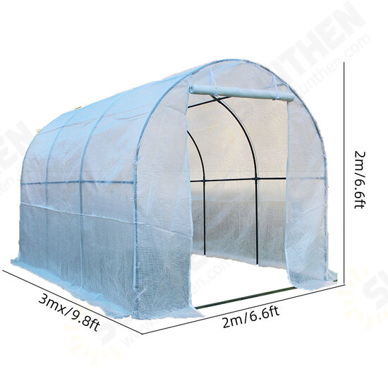 3X2X2M Greenhouse Planter House Canopy Outdoor Plant Garden Grow Growing House