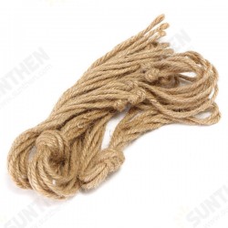 40 Inch Flower Pot Plant Hanger Macrame Jute Rope Indoor Outdooors Decorative Cord 40 Inch Flower Pot Plant Hanger Macrame Jute Rope Indoor Outdooors Decorative Cord