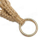 42 Inch Colour Bead Flower Pot Plant Hanger Macrame Jute Rope Garden Decorative Cord with Hook