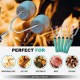 5-20PCS 34 Inch Telescoping BBQ Fork BBQ Roasting Sticks Skewer Fork BBQ Tool