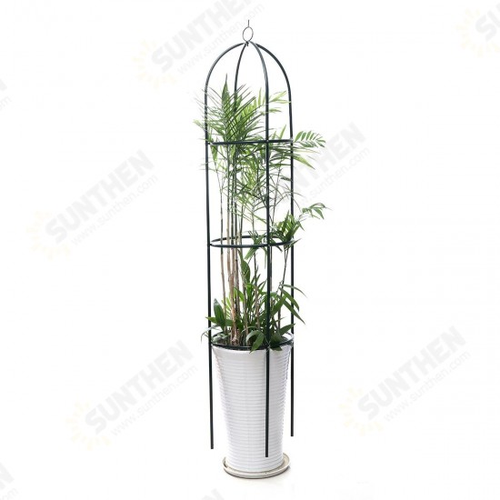 75x16 Inch Climbing Plant Rack Vine Holder Support Frame Gardening Stand Flower Display