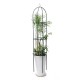 75x16 Inch Climbing Plant Rack Vine Holder Support Frame Gardening Stand Flower Display