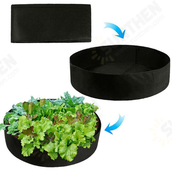 80x30cm Planting Grow Bag Raised Plant Bed Garden Flower Planter Vegetable Bag