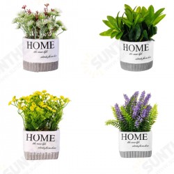 Artificial Potted Flower Wedding Party Birthday Valentine's Day Floral Decorations Artificial Potted Flower Wedding Party Birthday Valentine's Day Floral Decorations