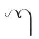Cast Iron Garden Hanging Basket Hook Bracket Planter Home Wall Ornate Decoration Cast Iron Garden Hanging Basket Hook Bracket Planter Home Wall Ornate Decoration