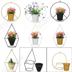 Flower Iron Metal Rack Stand Hang Vase Succulent Plant Shelf Lab Pot Decor Flower Iron Metal Rack Stand Hang Vase Succulent Plant Shelf Lab Pot Decor