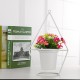 Flower Iron Metal Rack Stand Hang Vase Succulent Plant Shelf Lab Pot Decor