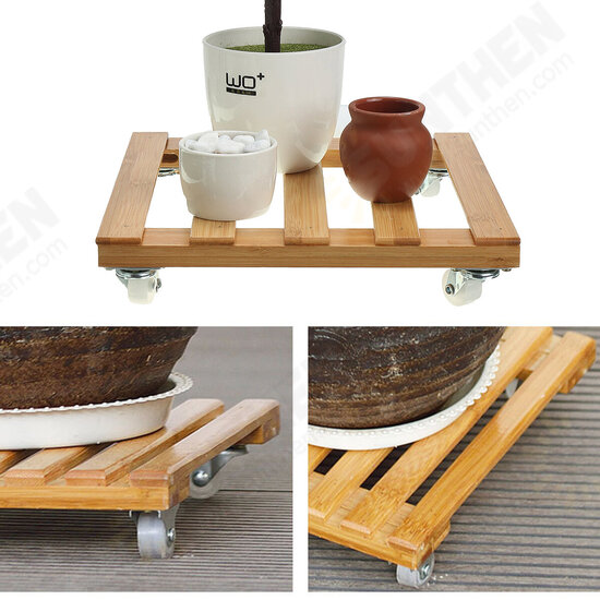 Flower Plant Pot Stand Base Saucer Tray Rack Roller Moved Pulley Wheel Garden Decorations Flower Plant Pot Stand Base Saucer Tray Rack Roller Moved Pulley Wheel Garden Decorations