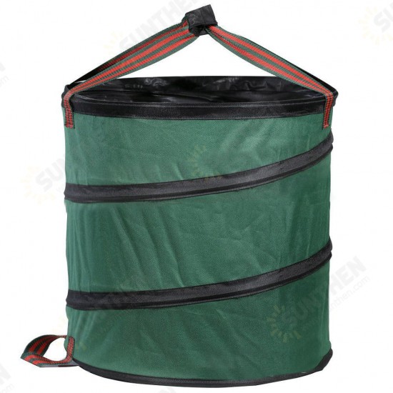 Foldable Garden Spring Collecting Bucket Bag Collapsible Leaves Housekeeping Storage Baskets