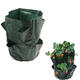 Garden 8 Pockets Strawberry Planter Yard Balcony Vegetable Fruit Herbs Planting Growing Bag