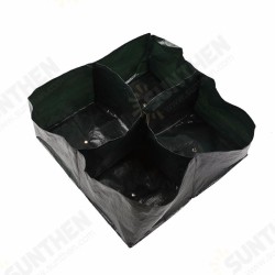 Garden Vegetable Planter Bag 4 Pockets Growing Container Bag Pouch Pot Plants Seeding Planting Bags Garden Vegetable Planter Bag 4 Pockets Growing Container Bag Pouch Pot Plants Seeding Planting Bags