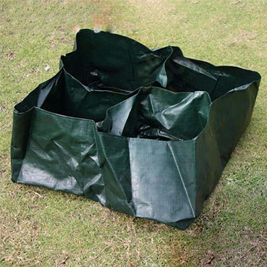 Garden Vegetable Planter Bag 4 Pockets Growing Container Bag Pouch Pot Plants Seeding Planting Bags