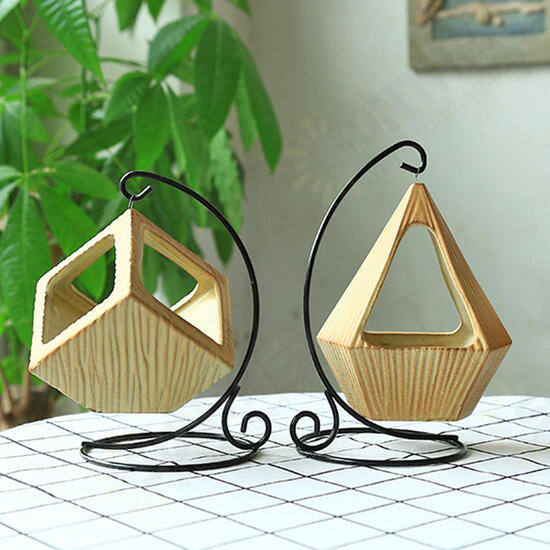 Gardening Ceramic Hanging Succulent Flower Pot Stand Indoor Flower Decorations Diamond Planter