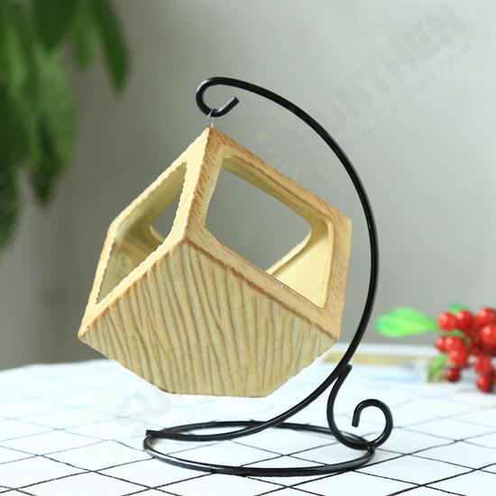 Gardening Ceramic Hanging Succulent Flower Pot Stand Indoor Flower Decorations Diamond Planter