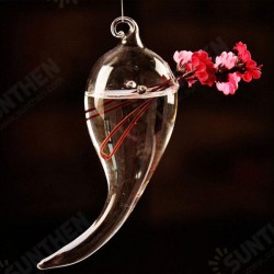 Hanging Symbol Shape Flower Glass Vase Hydroponic Plants Container Hanging Symbol Shape Flower Glass Vase Hydroponic Plants Container