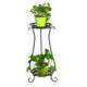 Iron Multifunctional Balcony Floor Standing Succulent Flower Pot Flower Stand