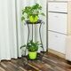 Iron Multifunctional Balcony Floor Standing Succulent Flower Pot Flower Stand