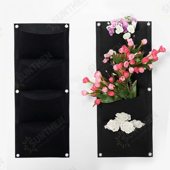 KC-BT4121 Gardening Grow Pocket Indoor Outdoor Wall Hanging Planting Storage Bag Seedling Bags