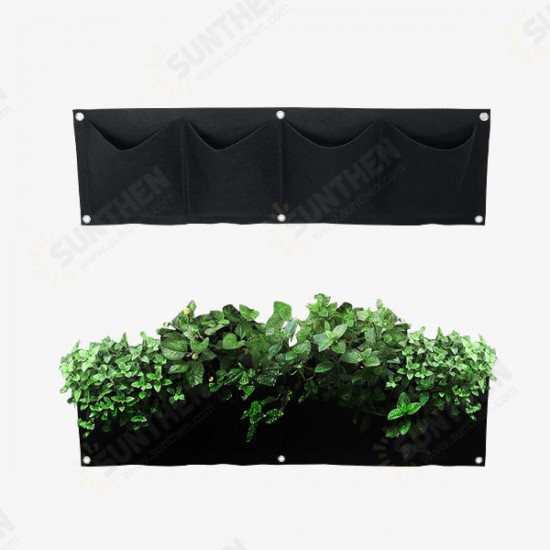 KC-BT4121 Gardening Grow Pocket Indoor Outdoor Wall Hanging Planting Storage Bag Seedling Bags