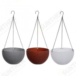 Large Rattan Plaited Hanging Plant Pots Flower Baskets Rope Flower Pot Large Rattan Plaited Hanging Plant Pots Flower Baskets Rope Flower Pot