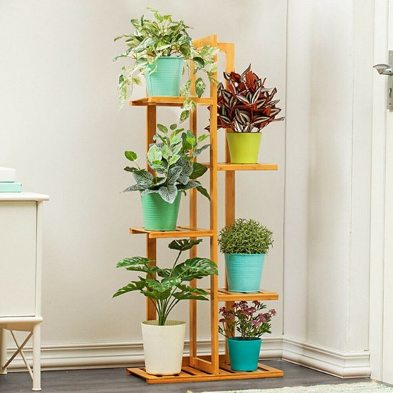 Plant Flower Garden Display Holder Stand Pot Storage Rack Indoor Outdoor Decor