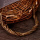 Rustic Wicker Rattan Wall Hanging Flower Baskets Pot Home Balcony Wedding Decor Gift