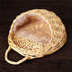 Rustic Wicker Rattan Wall Hanging Flower Baskets Pot Home Balcony Wedding Decor Gift