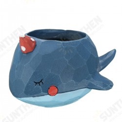 Whale Planter Resin Potted Plants Succulent Cactus Flower Pot Craft Ornaments Whale Planter Resin Potted Plants Succulent Cactus Flower Pot Craft Ornaments