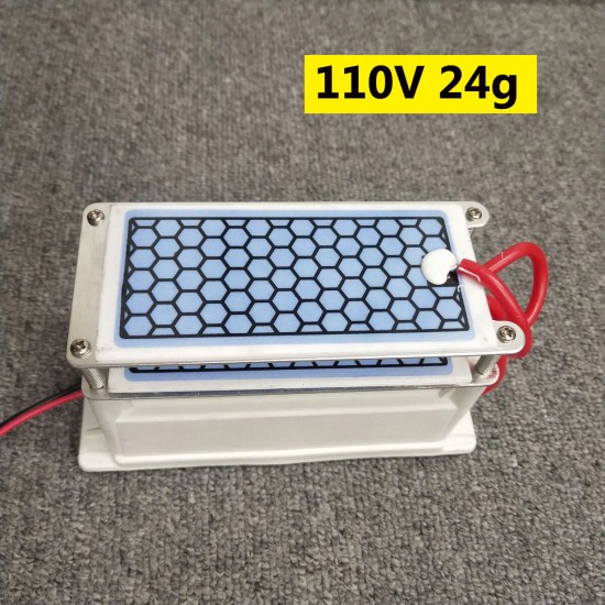 110V Portable Ozone Generator Integrated Ceramic Ozonizer 5/10/15/20/24g