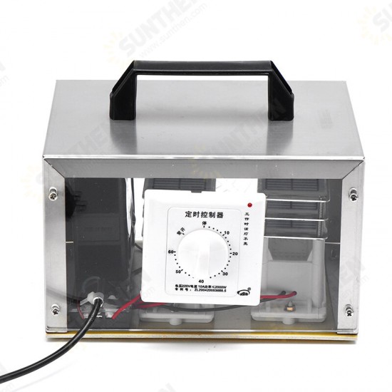 35g/h 110V/220V Ozone Generator Air Purifier Sterilizer with Timing Switch