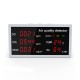 CO CO2 HCHO Temperature Humidity Tester Detector LED Digital Air Quality Monitor Indoor Outdoor Gas Analyzer