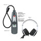 DY26A Ultrasonic Leak Detector Tool Gas Water Leak Pressure Vacuum Probes Ultrasonic Transmitter Flaw Detector Stethoscope