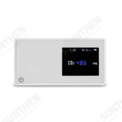 Household Air Quality Detector CO2 Tester with Electricity Quantity Temperature Humidity Display