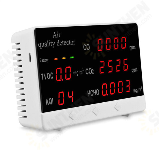 JSM-131CO Indoor Outdoor Air Quality Monitor Detector CO/HCHO/TVOC Tester CO2 Meter Gas Analyzer