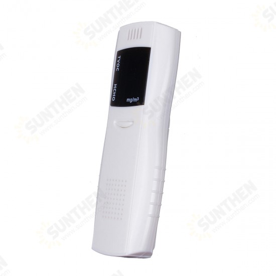 LCD Display Formaldehyde Detector HCHO TVOC Monitor Air Quality Tester