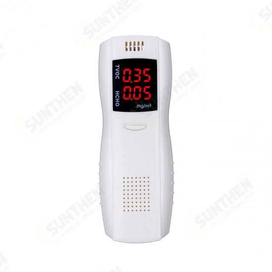 LCD Display Formaldehyde Detector HCHO TVOC Monitor Air Quality Tester