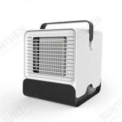 Mini Portable Air Conditioner Night Light Conditioning Cooler Humidifier Purifier USB Desktop Air Cooler Fan With Water Tanks Mini Portable Air Conditioner Night Light Conditioning Cooler Humidifier Purifier USB Desktop Air Cooler Fan With Water Tanks
