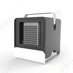 Mini Portable Air Conditioner Night Light Conditioning Cooler Humidifier Purifier USB Desktop Air Cooler Fan With Water Tanks Mini Portable Air Conditioner Night Light Conditioning Cooler Humidifier Purifier USB Desktop Air Cooler Fan With Water Tanks