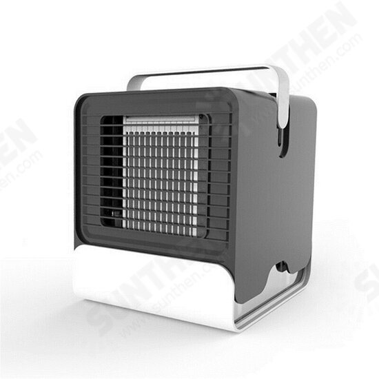 Mini Portable Air Conditioner Night Light Conditioning Cooler Humidifier Purifier USB Desktop Air Cooler Fan With Water Tanks