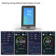 PM2.5 PM1.0 PM10 Temperature Humidity Air Quality Monitor 4.3 Inch LED Display Intelligent HCHO TOVC Gas Detector